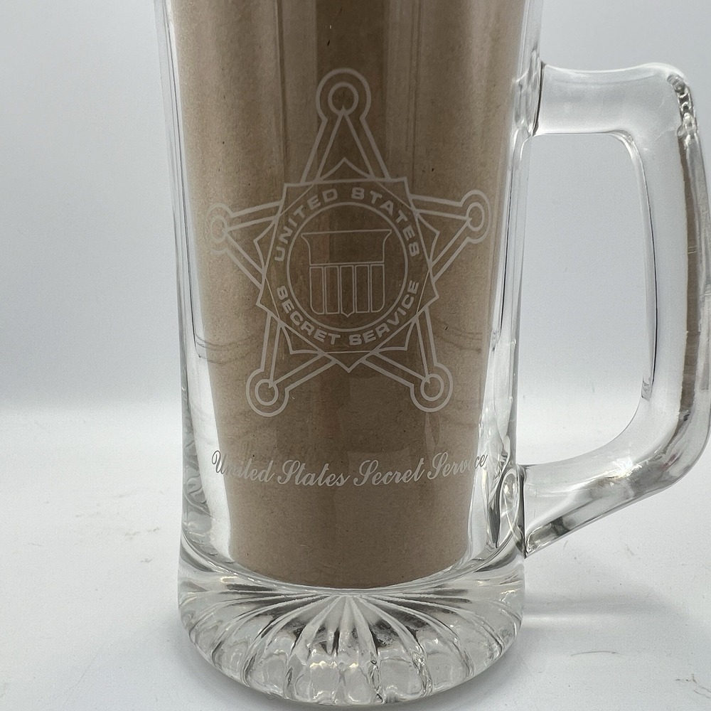 United States Secret Service‎ Glass Mug